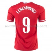 Camisetas De Futbol Baratas Polonia 2021 Robert Lewandowski 9 Segunda Equipación..